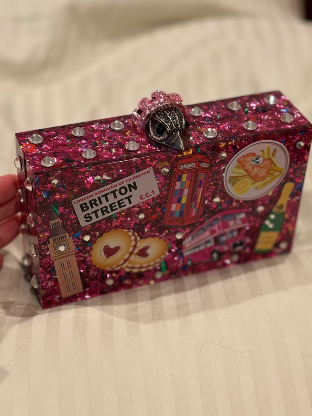 GOOD FRIDAY SALE Kurt Geiger London Box Clutch